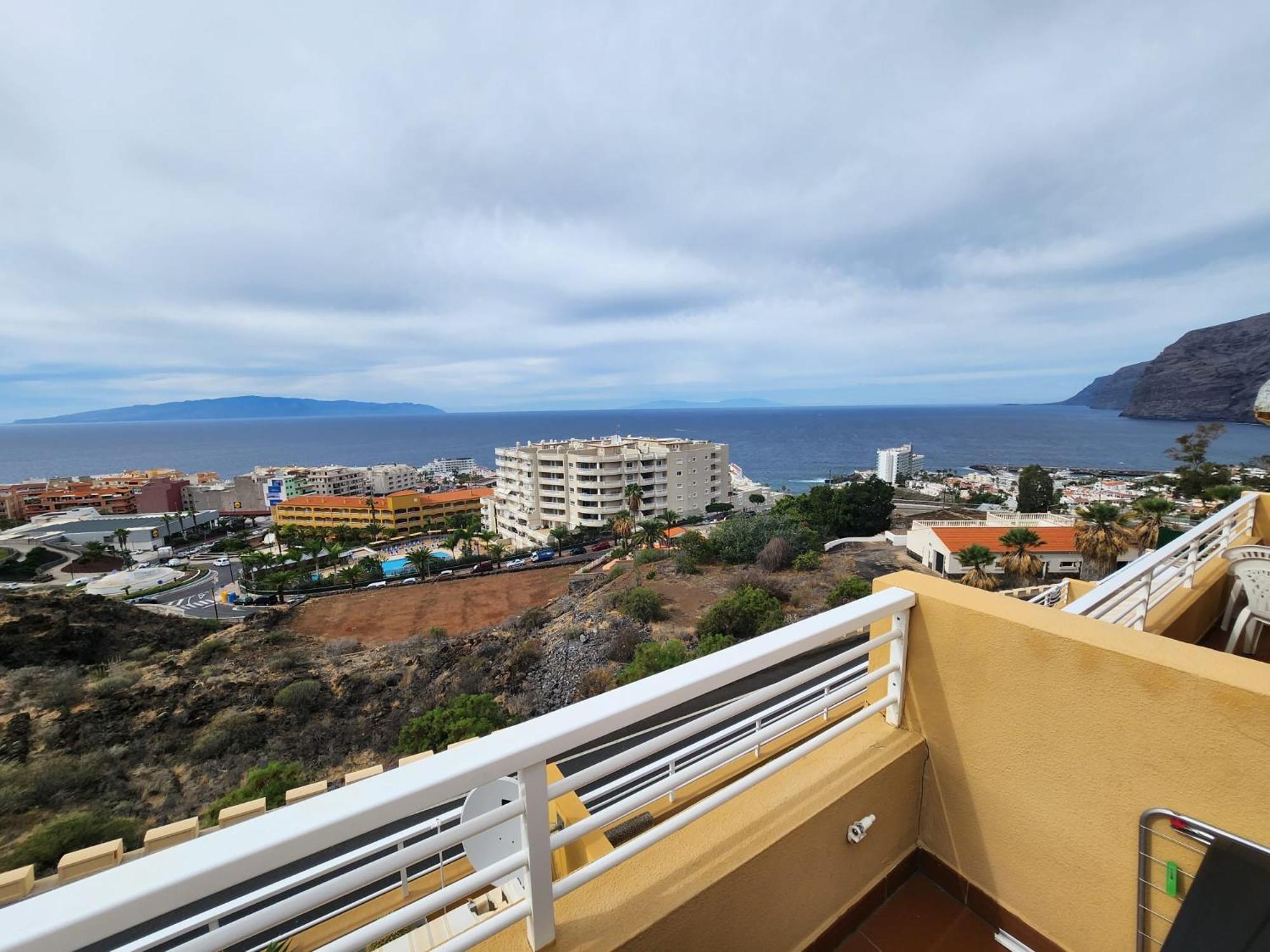 Los Gigantes,Huge Terrace,Sea View,Air Conditioning Apartment Puerto de Santiago  Exterior foto